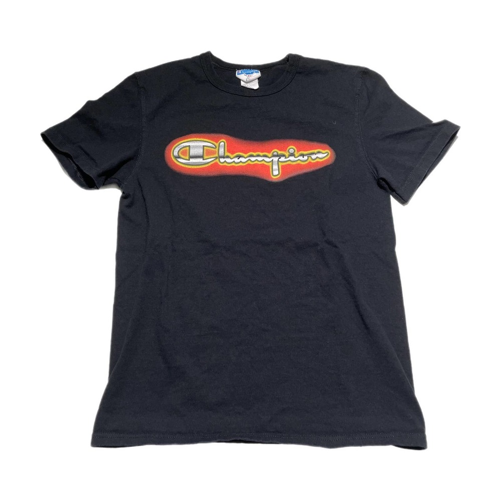 Champion Y2K thermal graphic t shirt Y2K size small